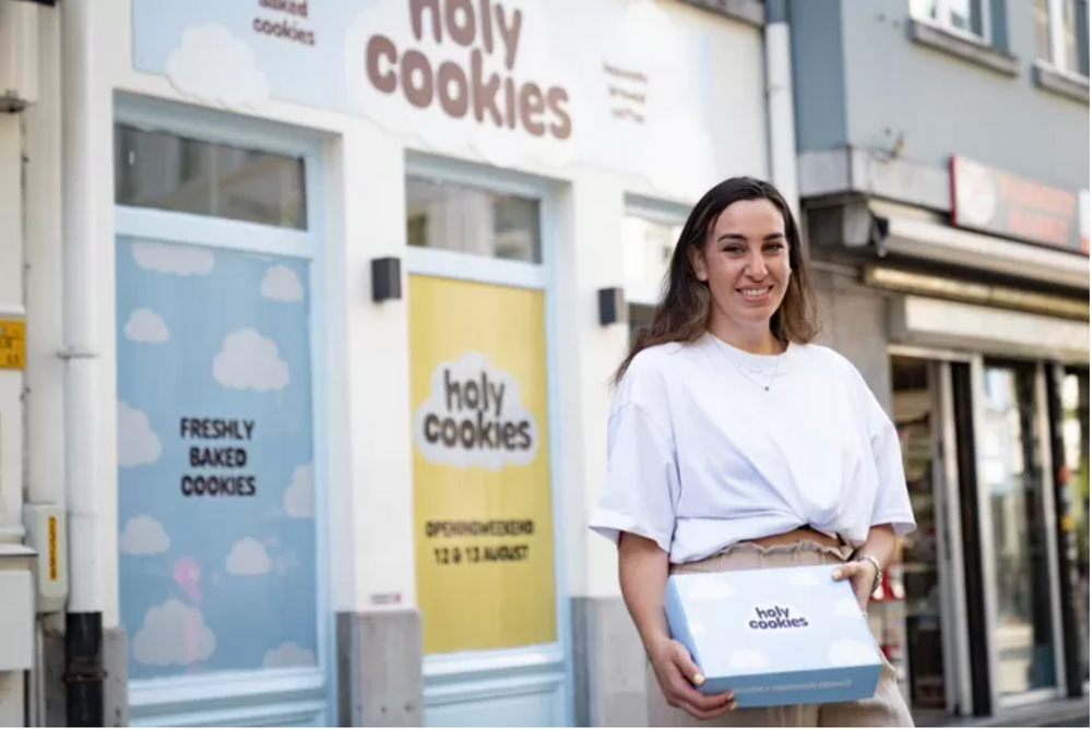 ARTIKEL HLN - Koekjeswinkel Holy Cookies heropent aan voetgangerstunnel: "Elke week andere koekjes"